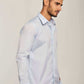 Men Slim Fit Shirt - Blue