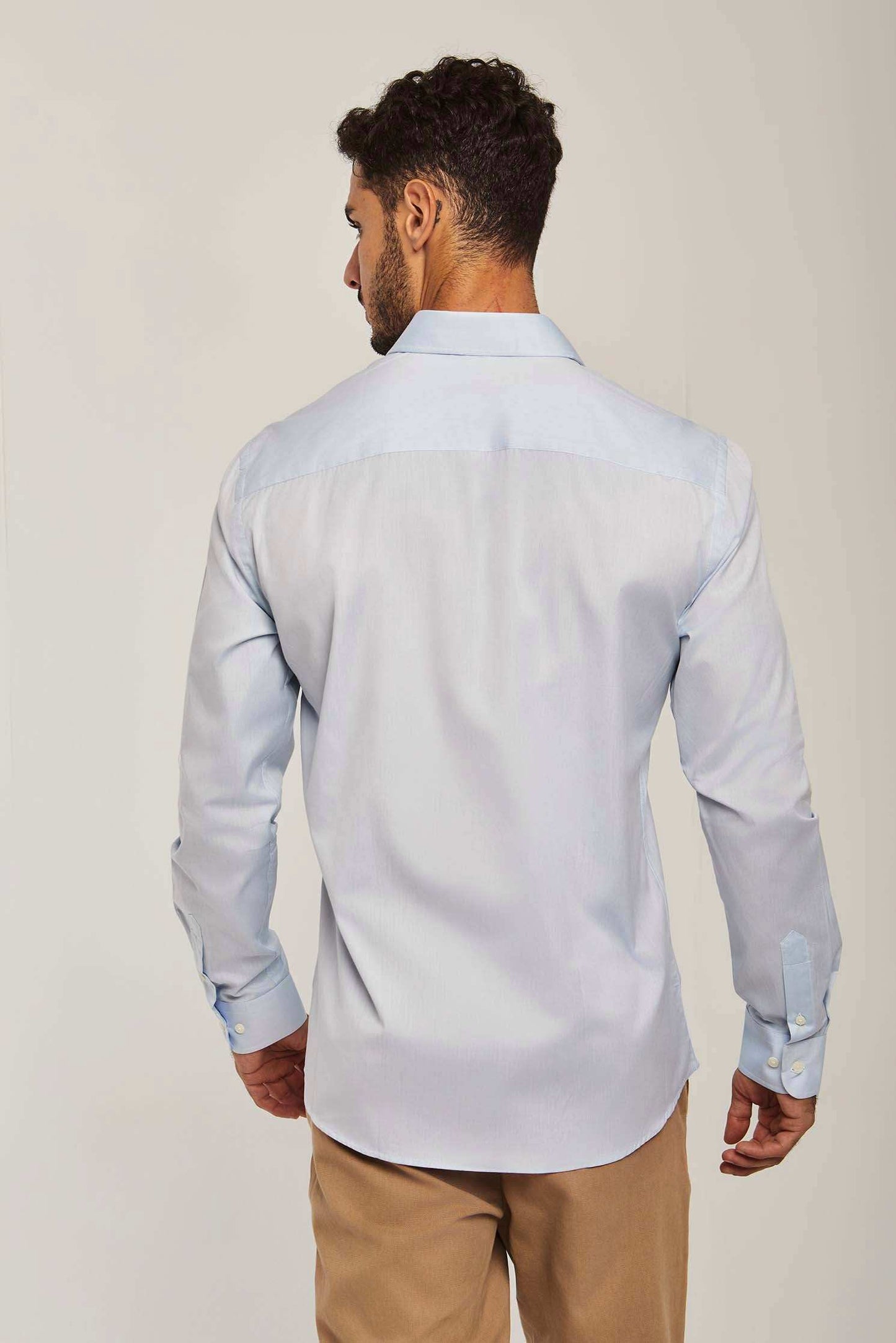 Men Slim Fit Shirt - Blue