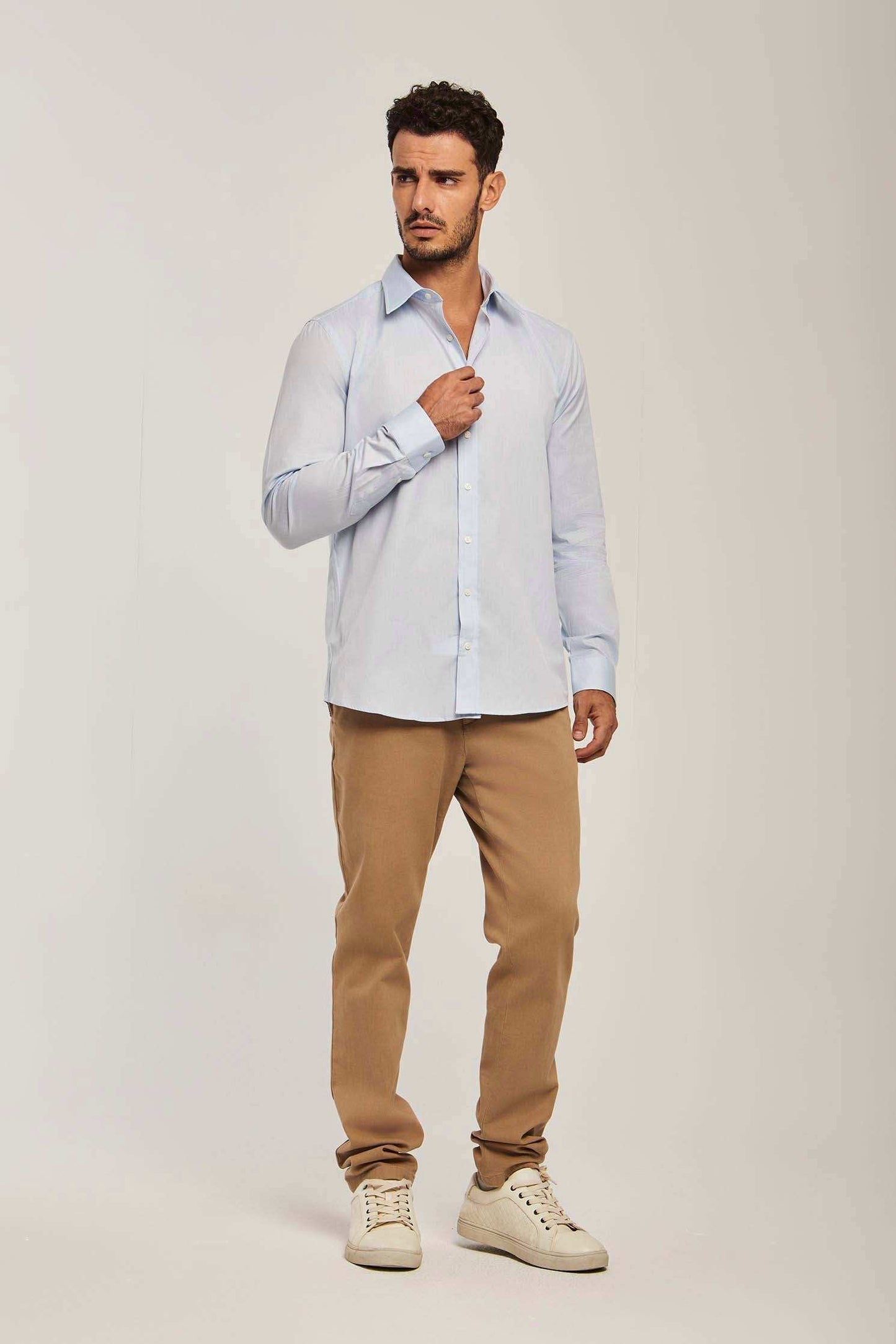 Men Slim Fit Shirt - Blue