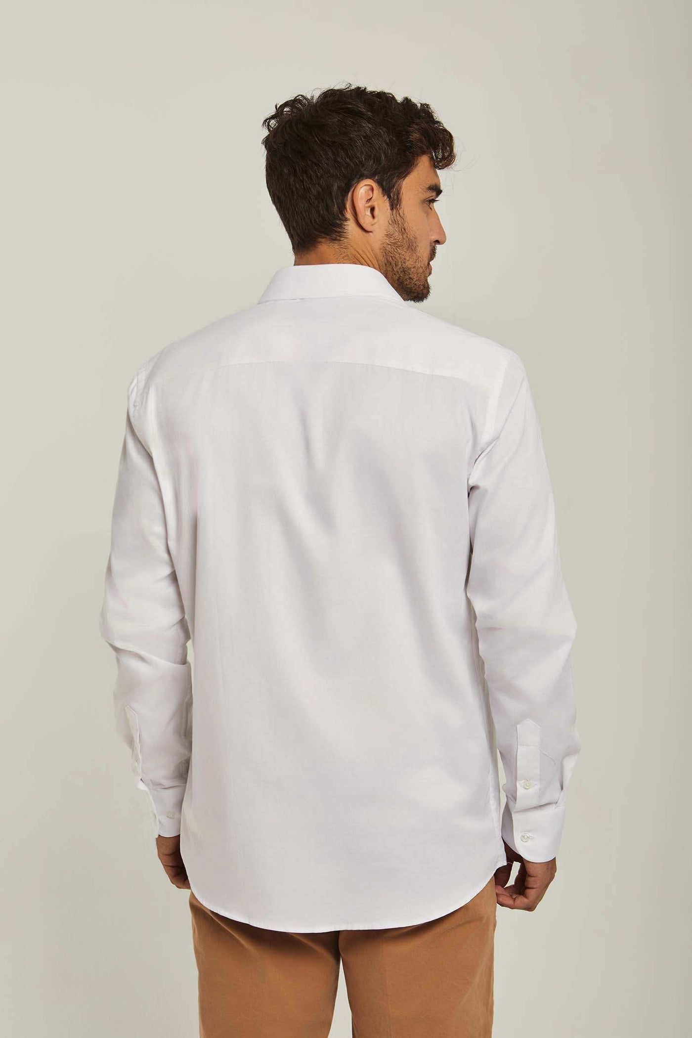 Men Regular Fit Shirt - White