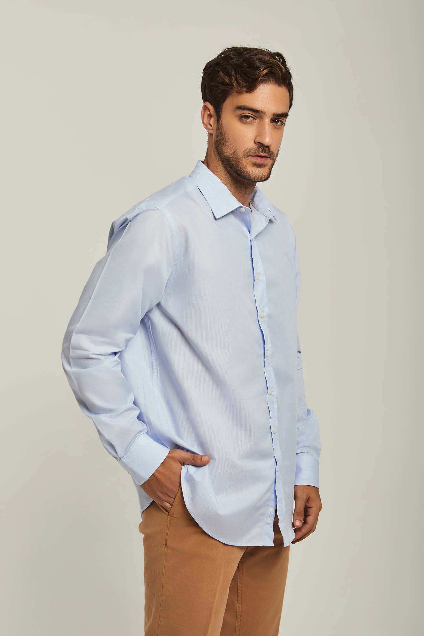 Men Regular Fit Shirt - Blue