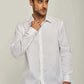 Men Regular Fit Shirt - White