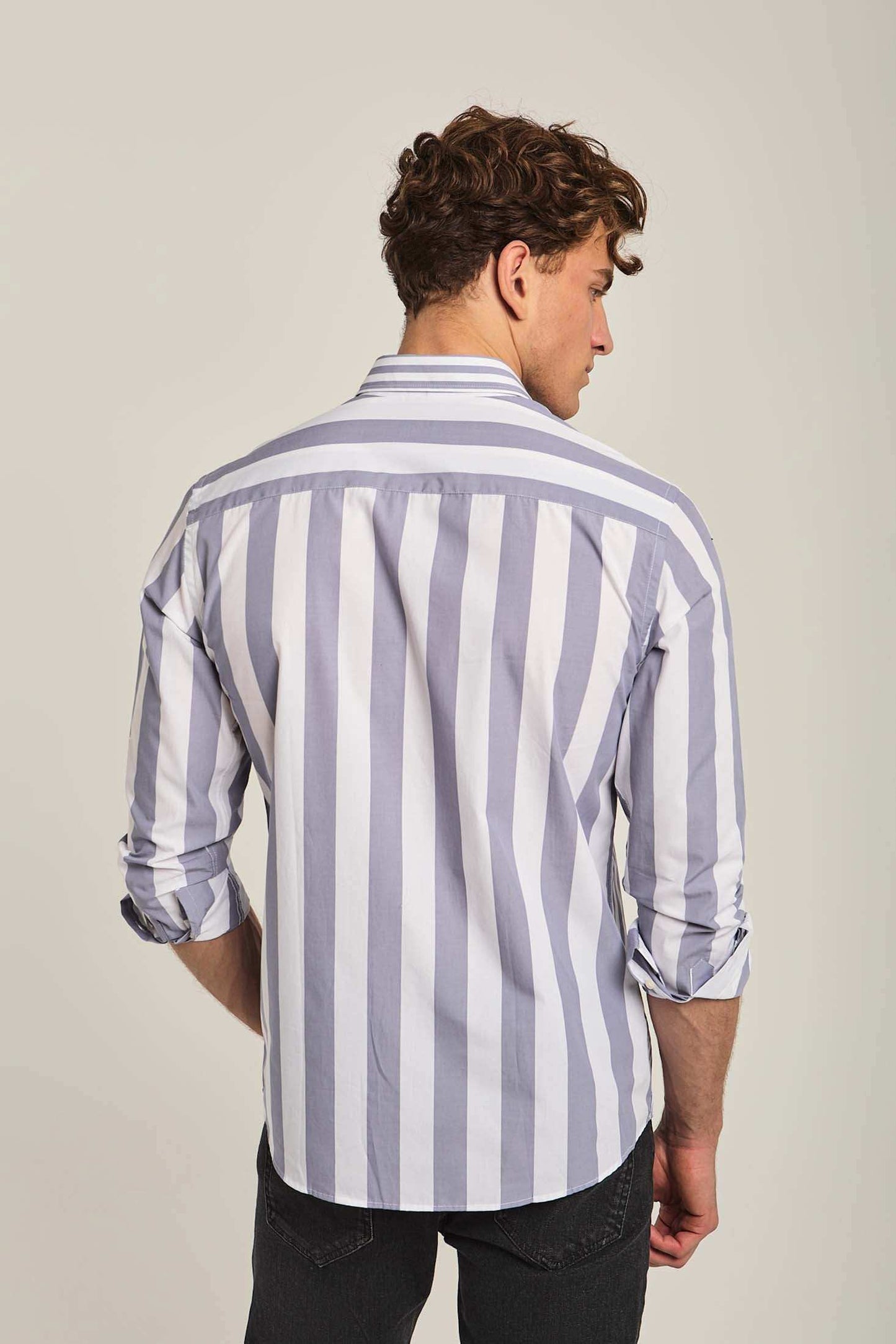 Men Regular Fit Shirt - Blue