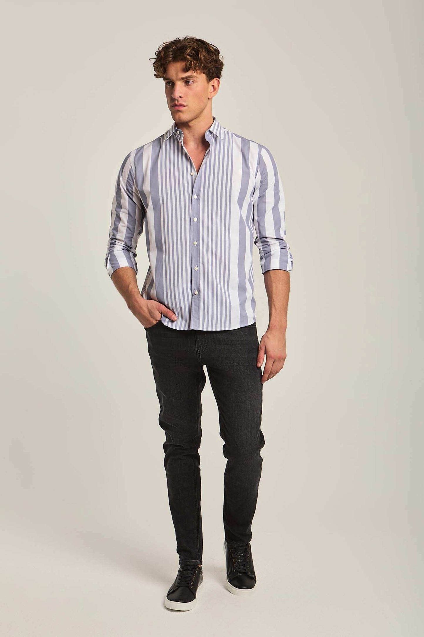 Men Regular Fit Shirt - Blue