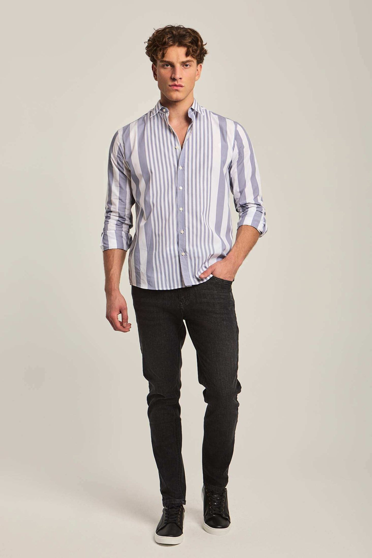 Men Regular Fit Shirt - Blue