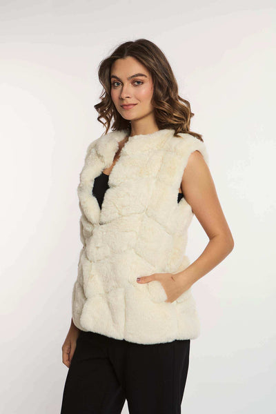 Women Regular Fit Fur - Light Brown