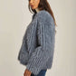 Women Regular Fit Fur - Blue