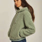 Women Regular Fit Fur - Green