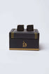 Men Regular Fit Cuff-Link - Black
