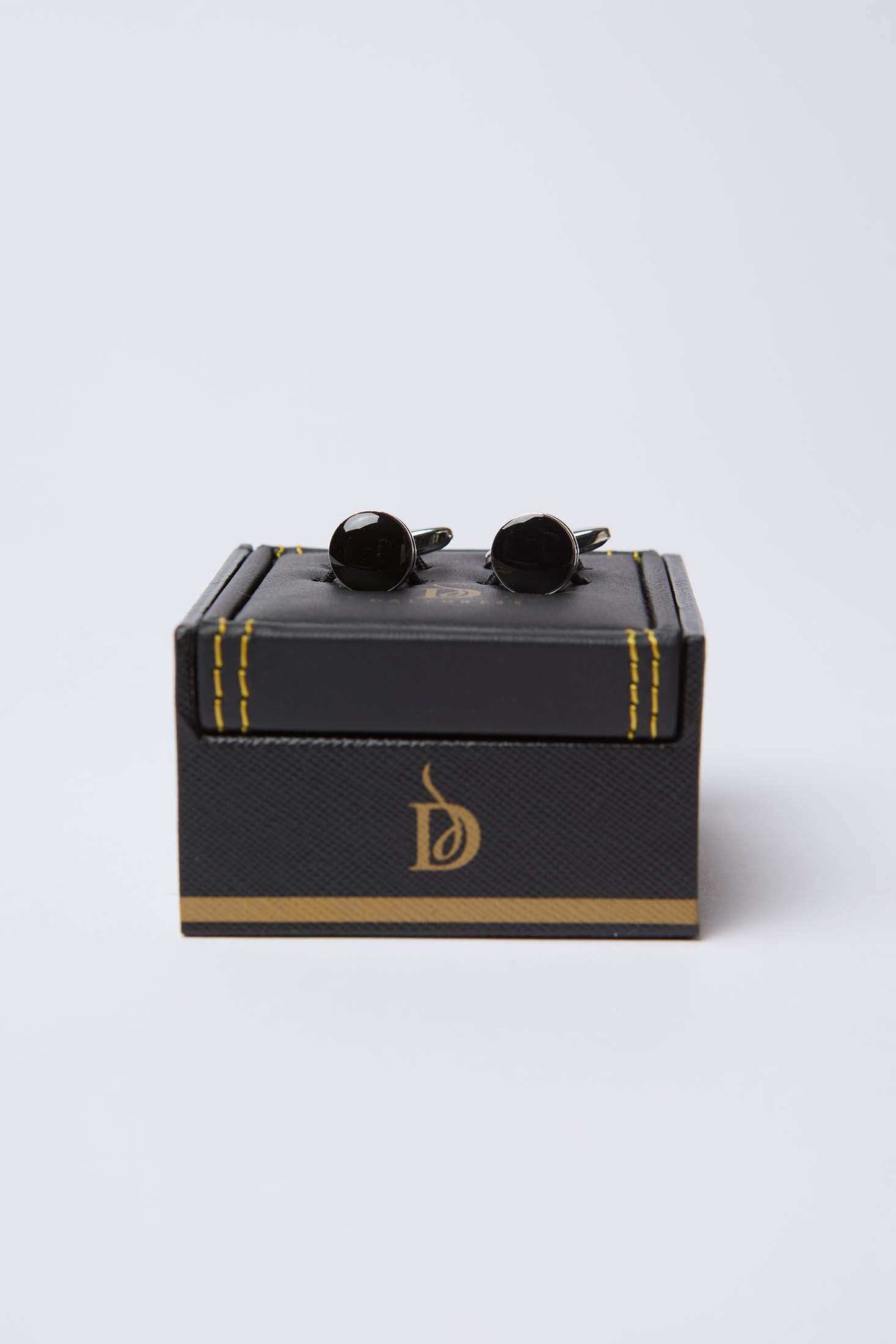 Men Regular Fit Cuff-Link - Silver
