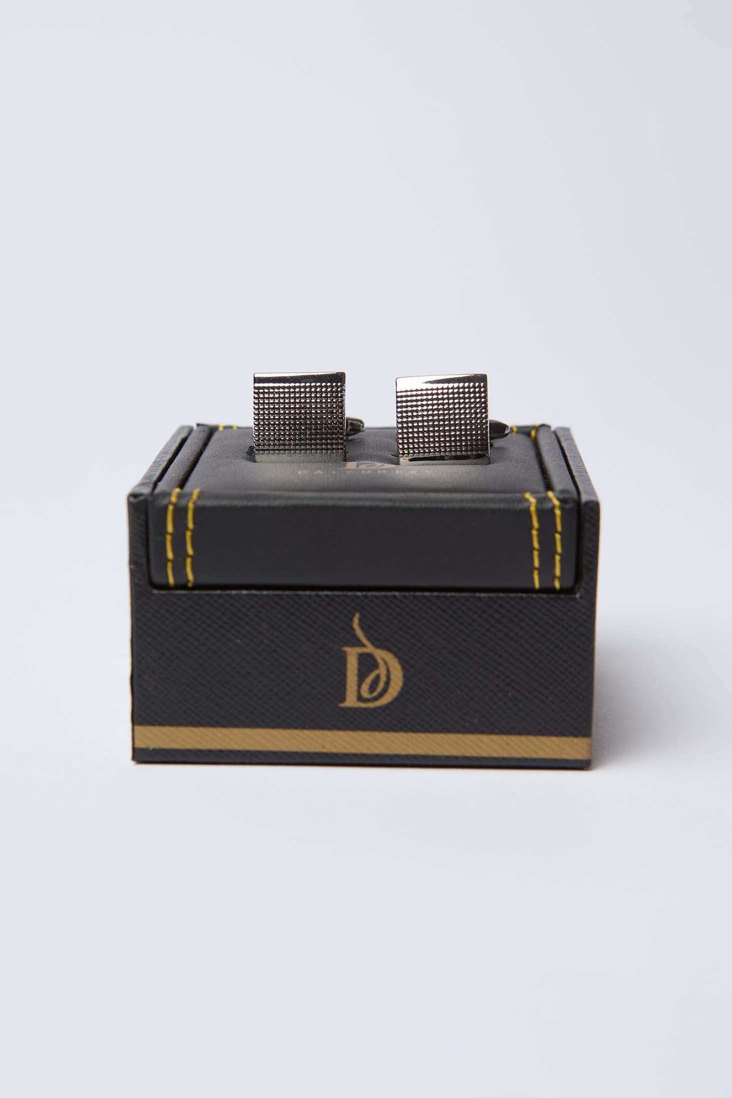 Men Regular Fit Cuff-Link - Silver