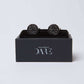 Round Engraved Cufflink with Swirl Detailing