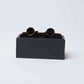 Round Beaded Edge Cufflink with Gloss Center