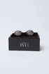 Woven Pattern Oval Cufflink
