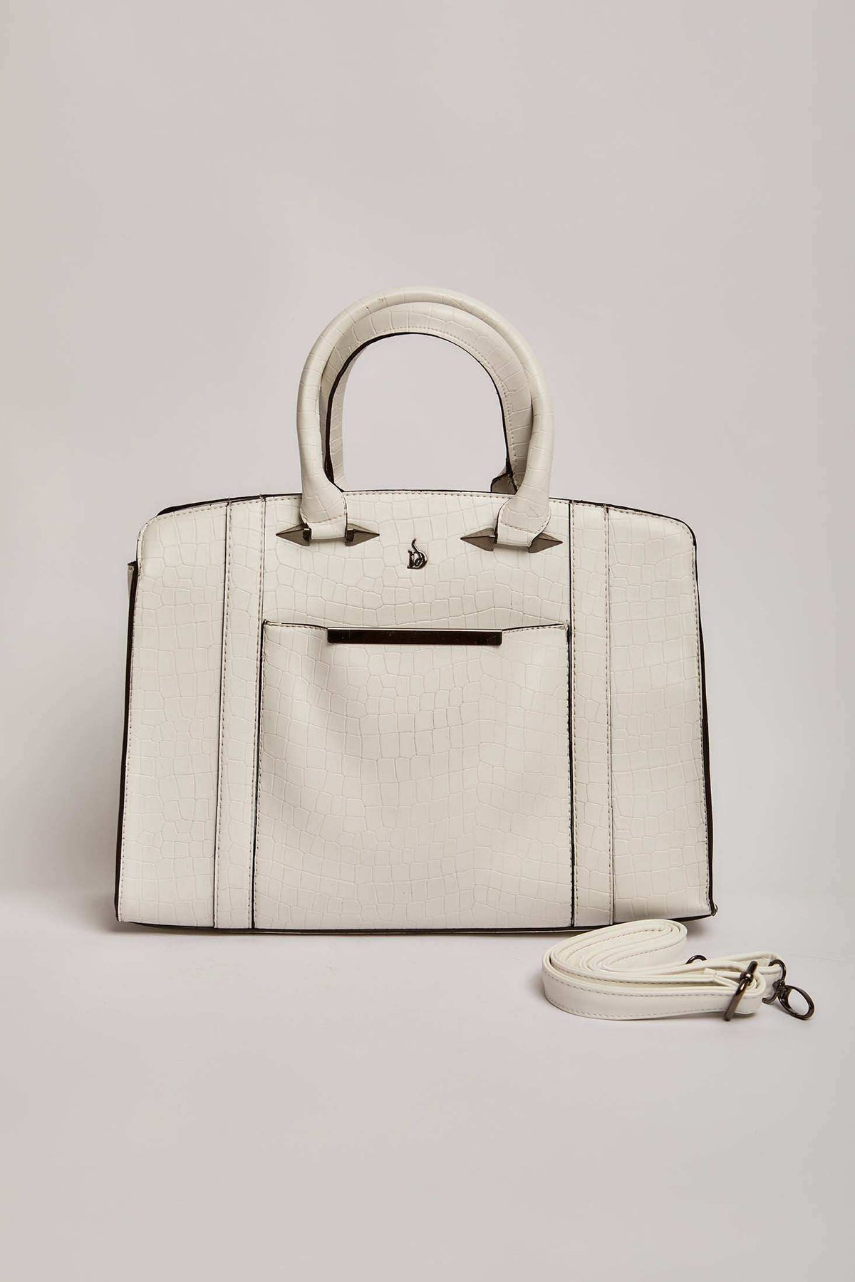 Women Bag - White