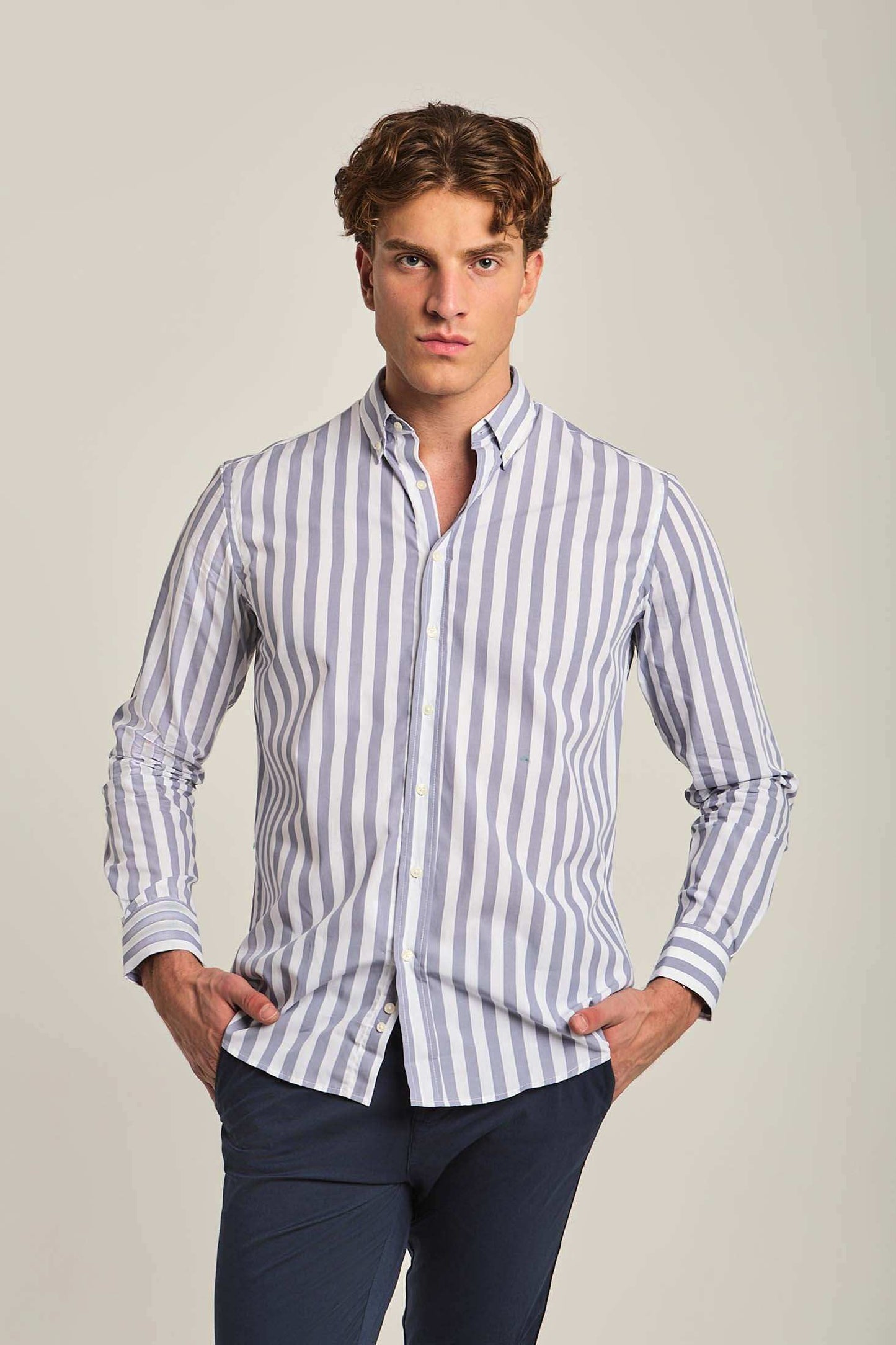 Men Regular Fit Shirt - Blue