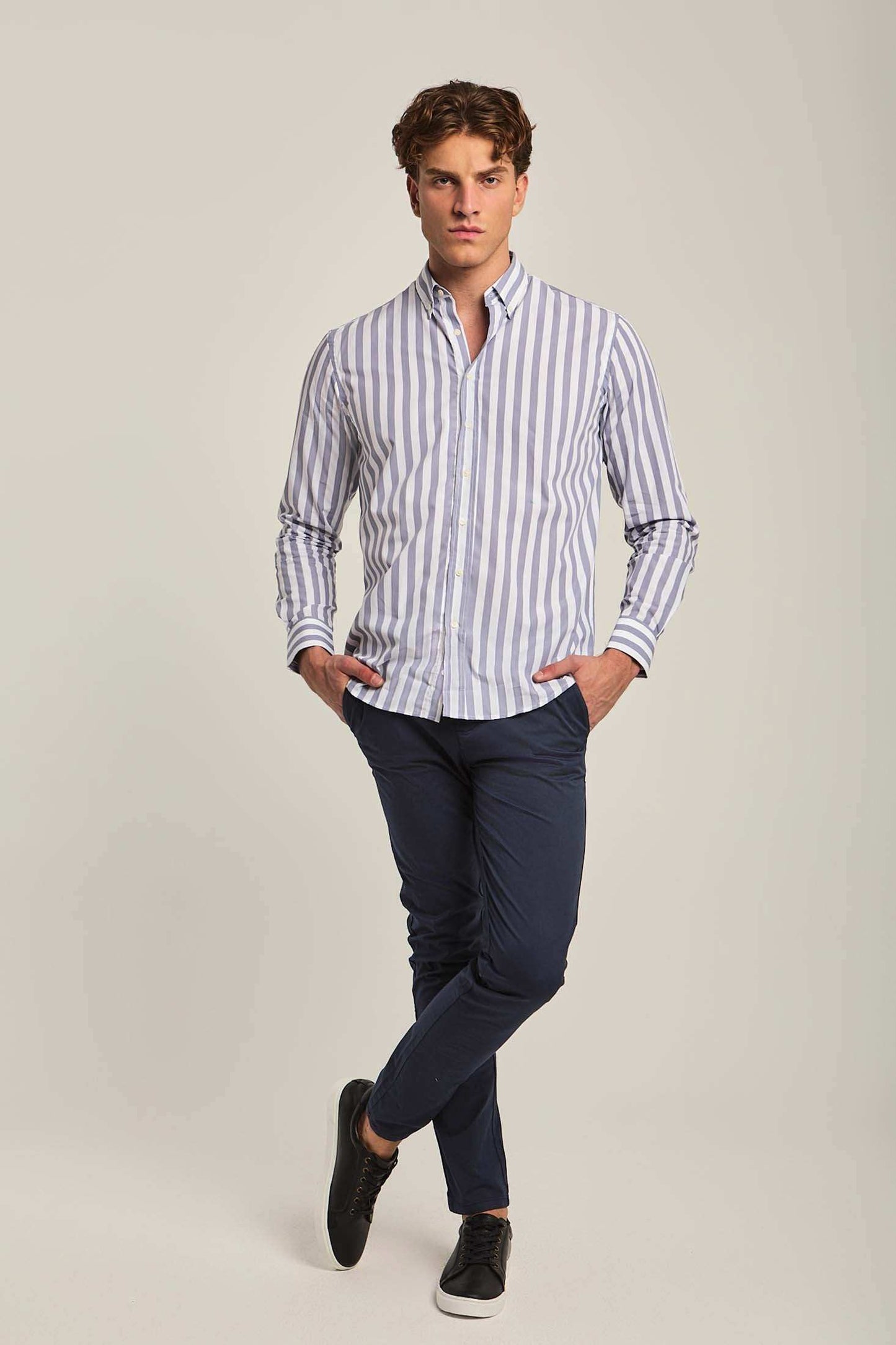 Men Regular Fit Shirt - Blue