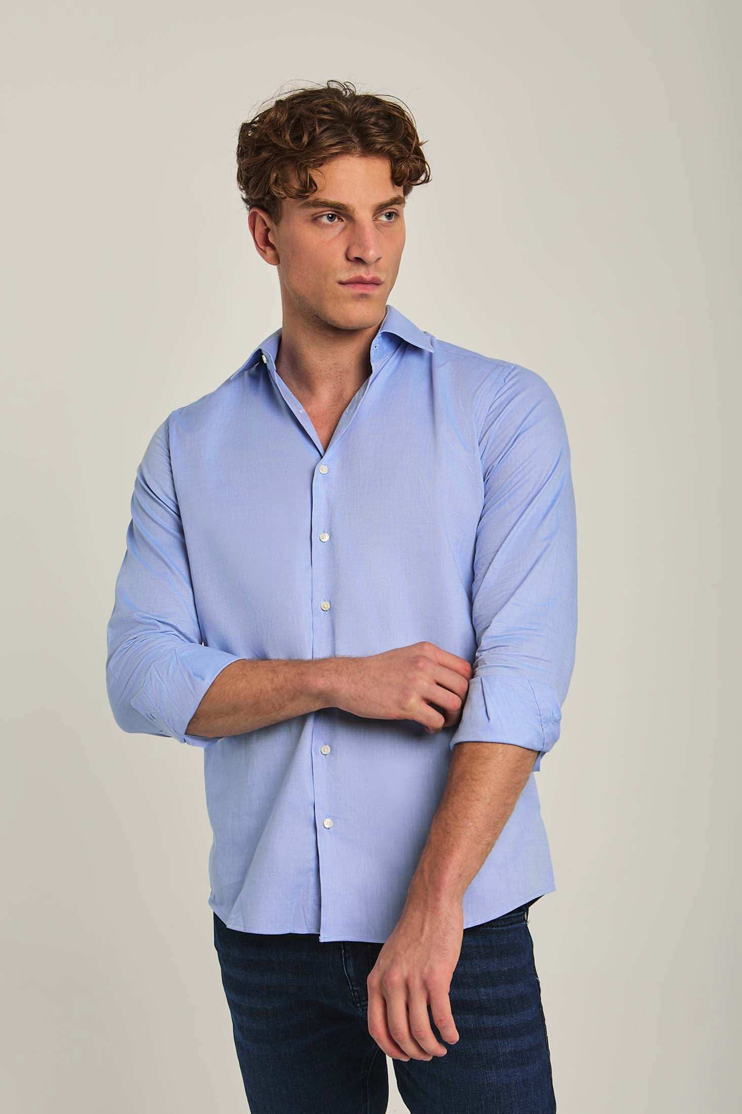Men Regular Fit Shirt - Blue