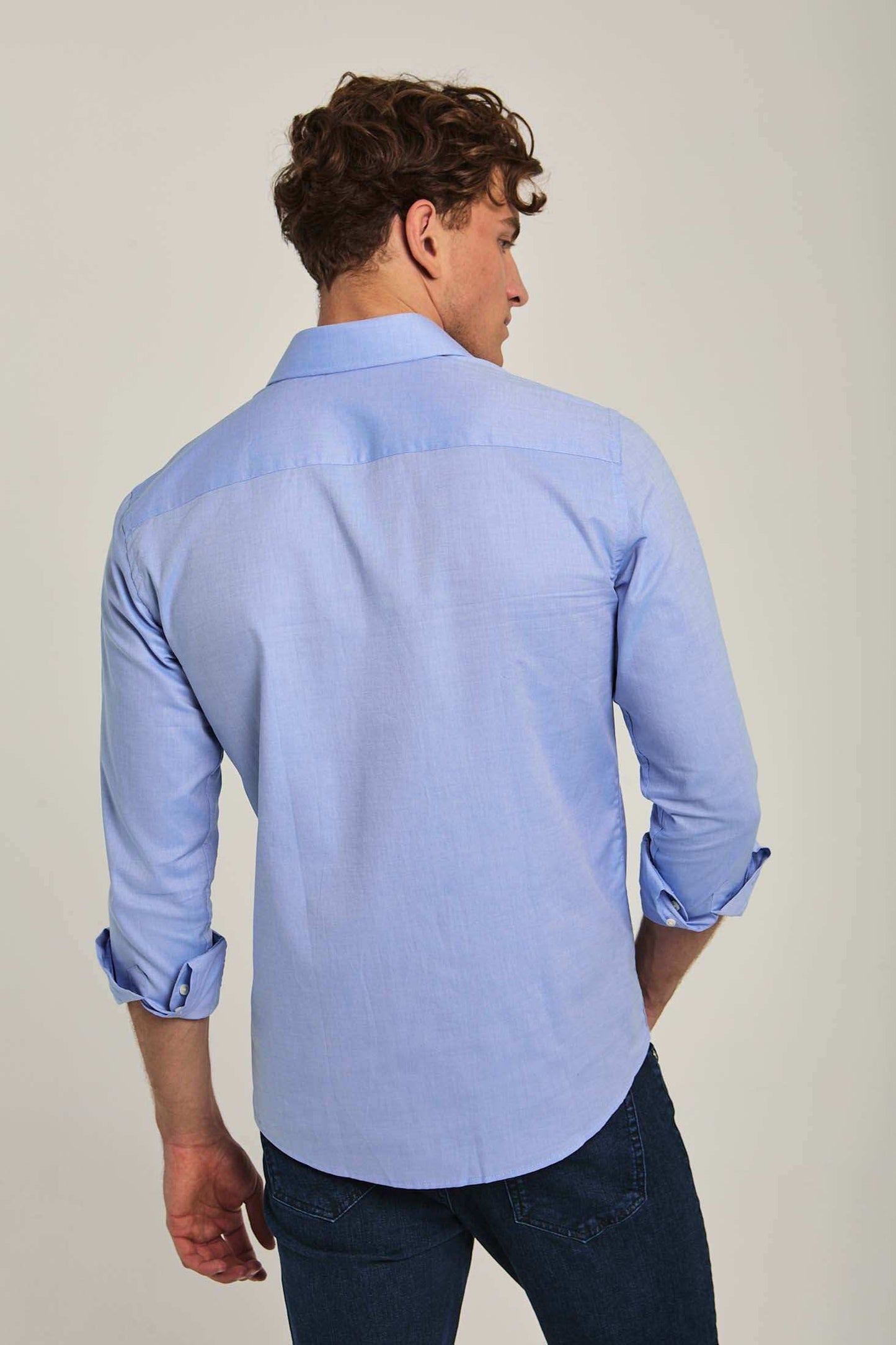 Men Regular Fit Shirt - Blue