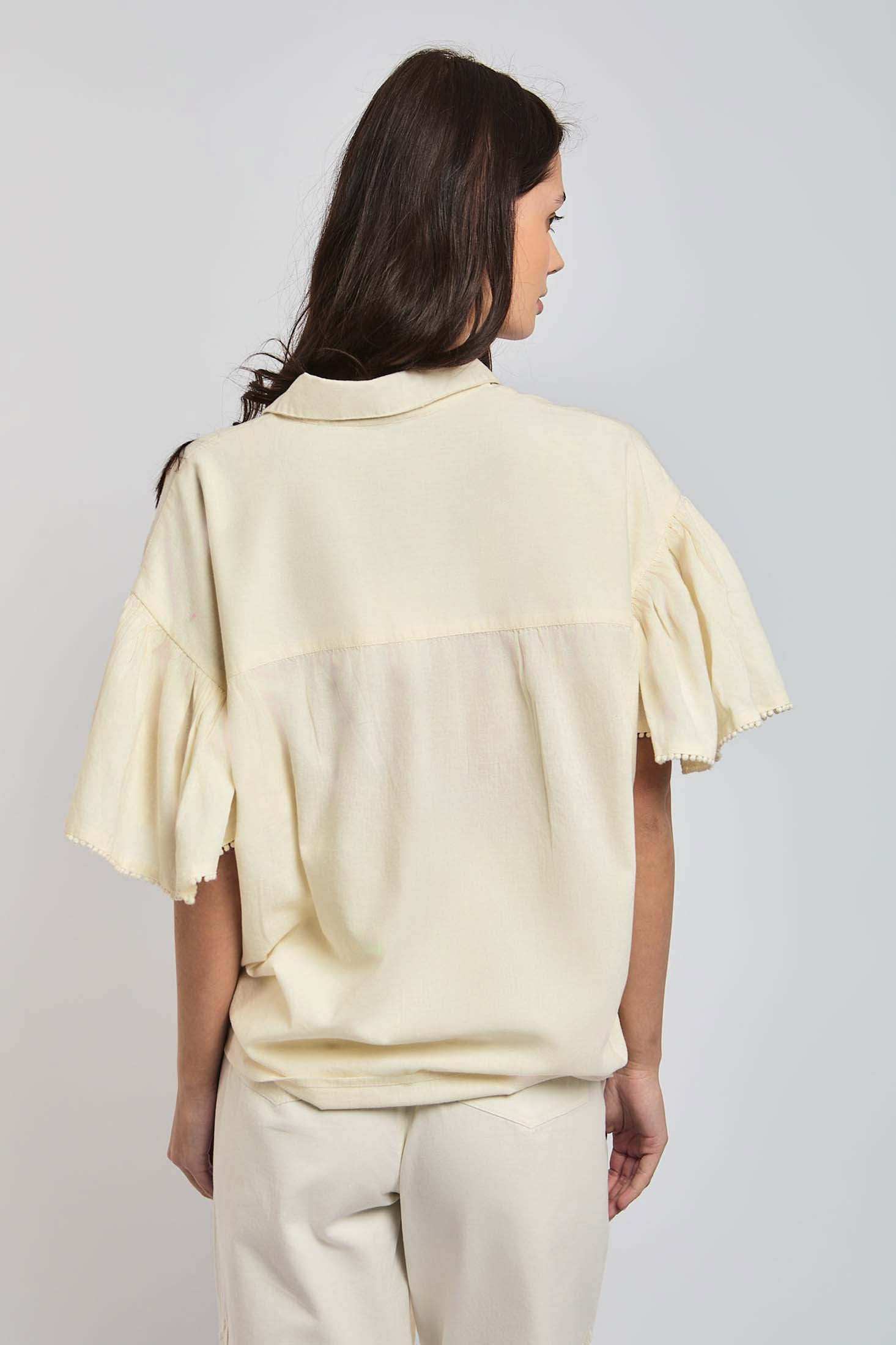 Women Regular Fit Blouse - Off White