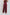 Woman wearing burgundy pleated wide-leg pants and sleeveless top, back view