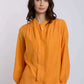 Women Regular Fit Blouse - Orange