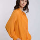Women Regular Fit Blouse - Orange