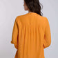 Women Regular Fit Blouse - Orange
