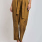 Women Regular Fit Pant - Brown