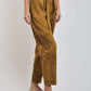 Women Regular Fit Pant - Brown