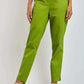 Women Regular Fit Pant - Green