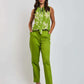 Women Regular Fit Pant - Green