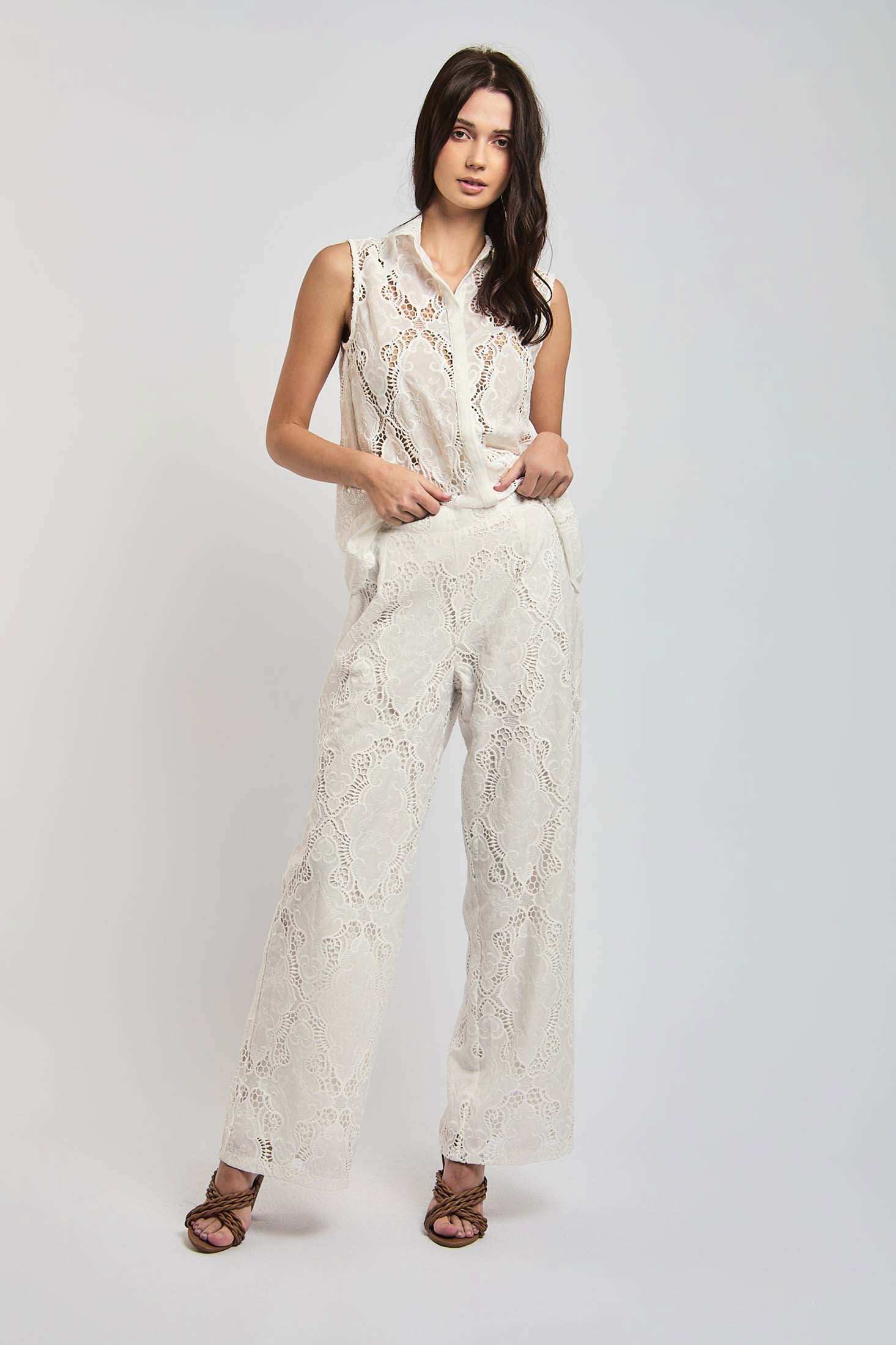 بنطال نسائي عادي - خمري