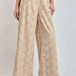 Women Regular Fit Pant - Brown