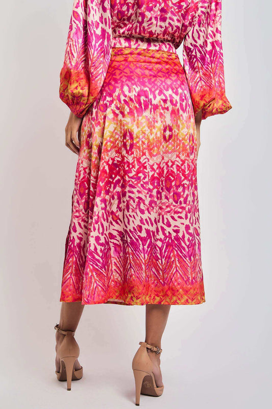 Women Regular Fit Skirt - Multicolorcolor