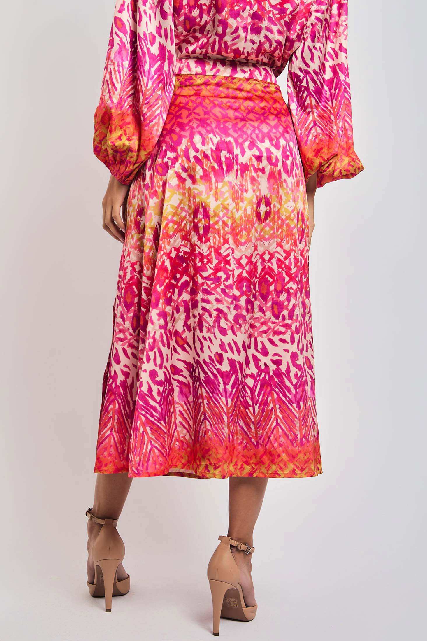 Women Regular Fit Skirt - Multicolorcolor