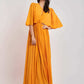 Women Regular Fit Dress - Orange