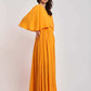 Women Regular Fit Dress - Orange