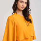 Women Regular Fit Dress - Orange