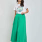 Women Regular Fit Skirt - Mint Green