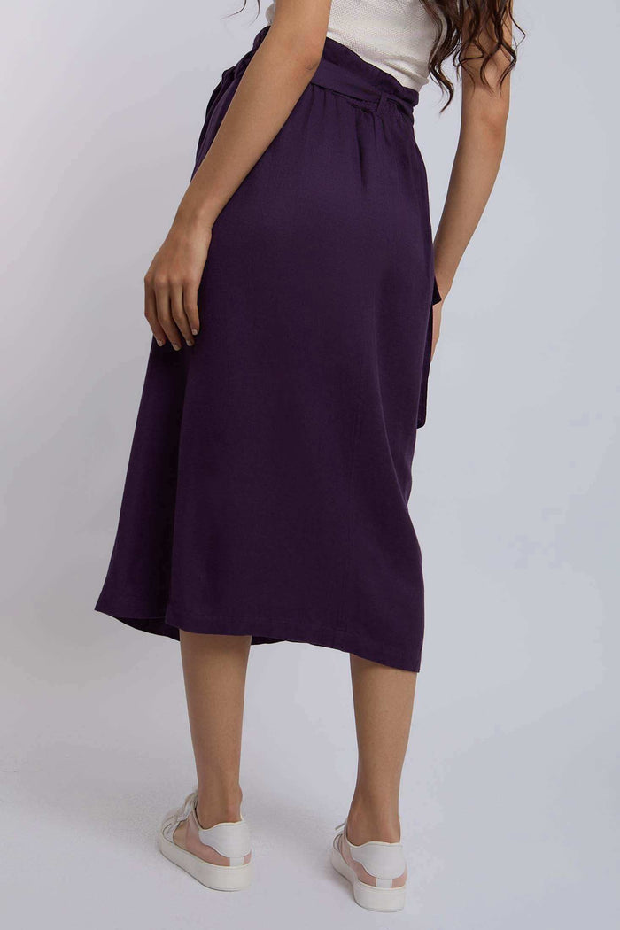 Women Regular Fit Skirt - Blue