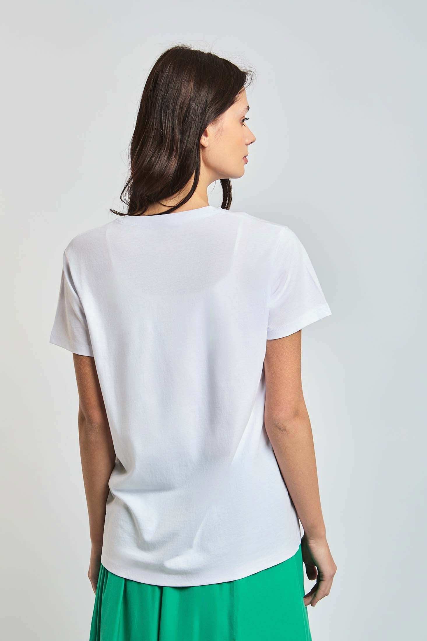 Women Regular Fit T-Shirt - White