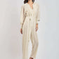 Women Regular Fit Jumpsuit - Off White