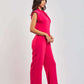 Women Regular Fit Jumpsuit - Pink