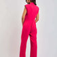 Women Regular Fit Jumpsuit - Pink