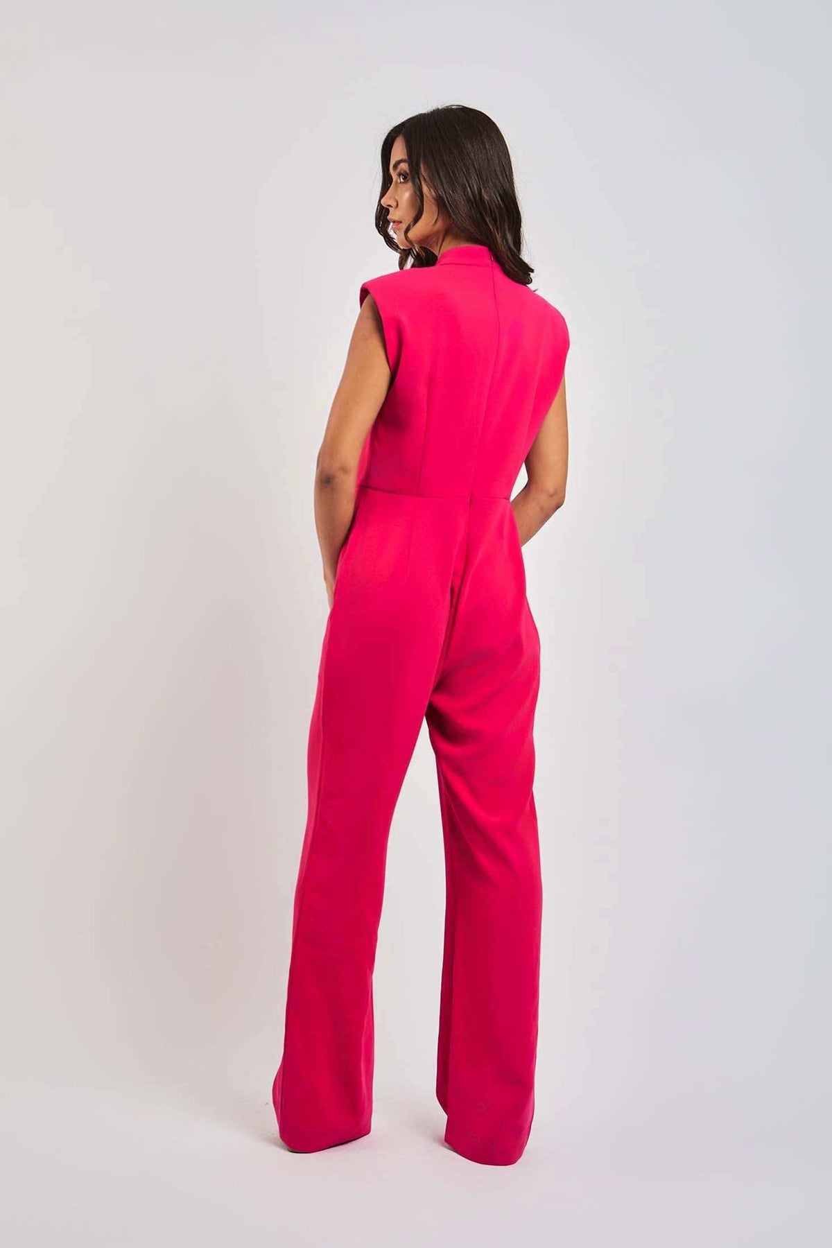 Women Regular Fit Jumpsuit - Pink
