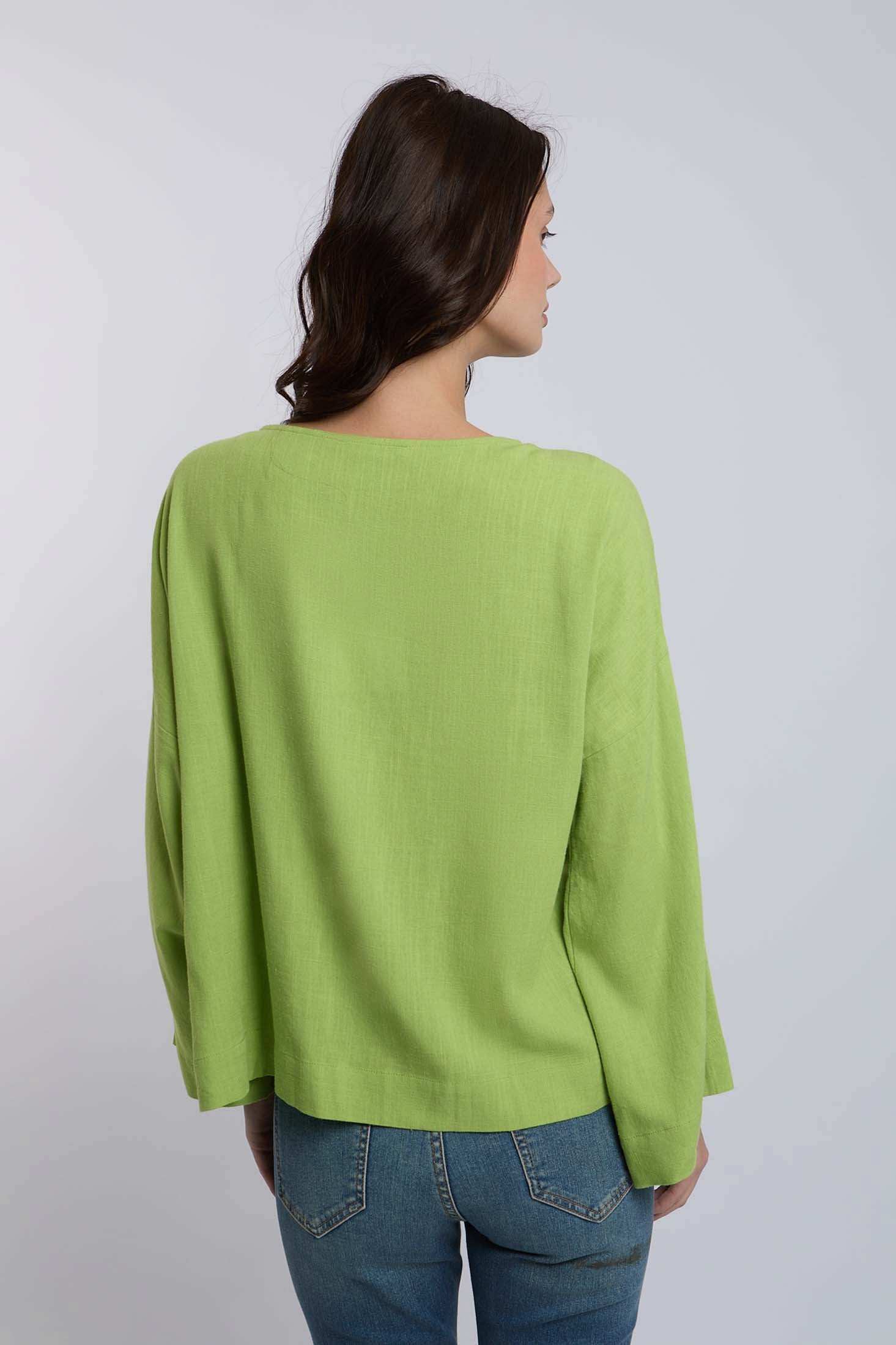 قميص نسائي عادي - بنفسجي