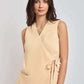 Women Regular Fit Vest - Brown
