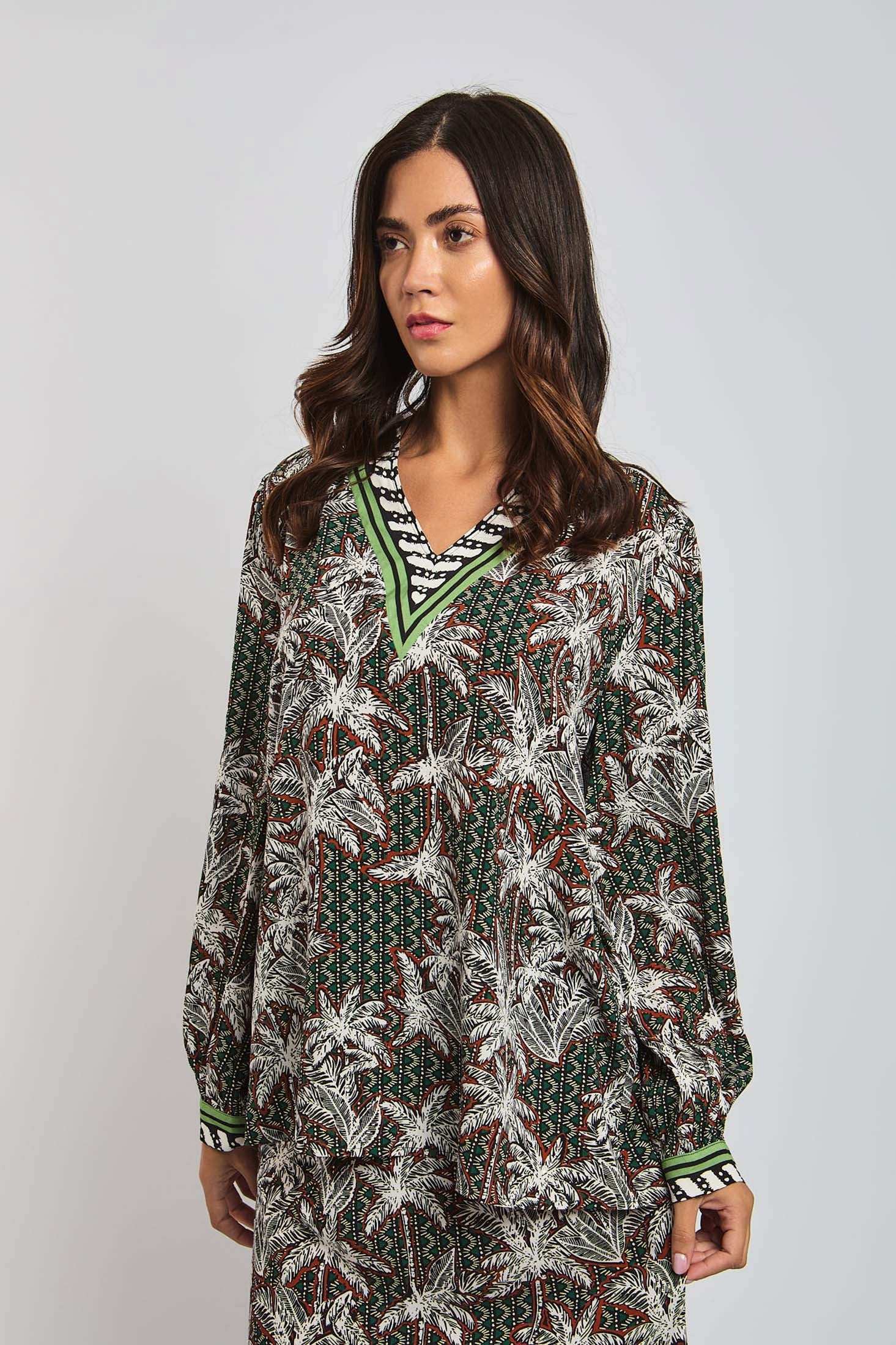 Women Regular Fit Blouse - Multicolorcolor