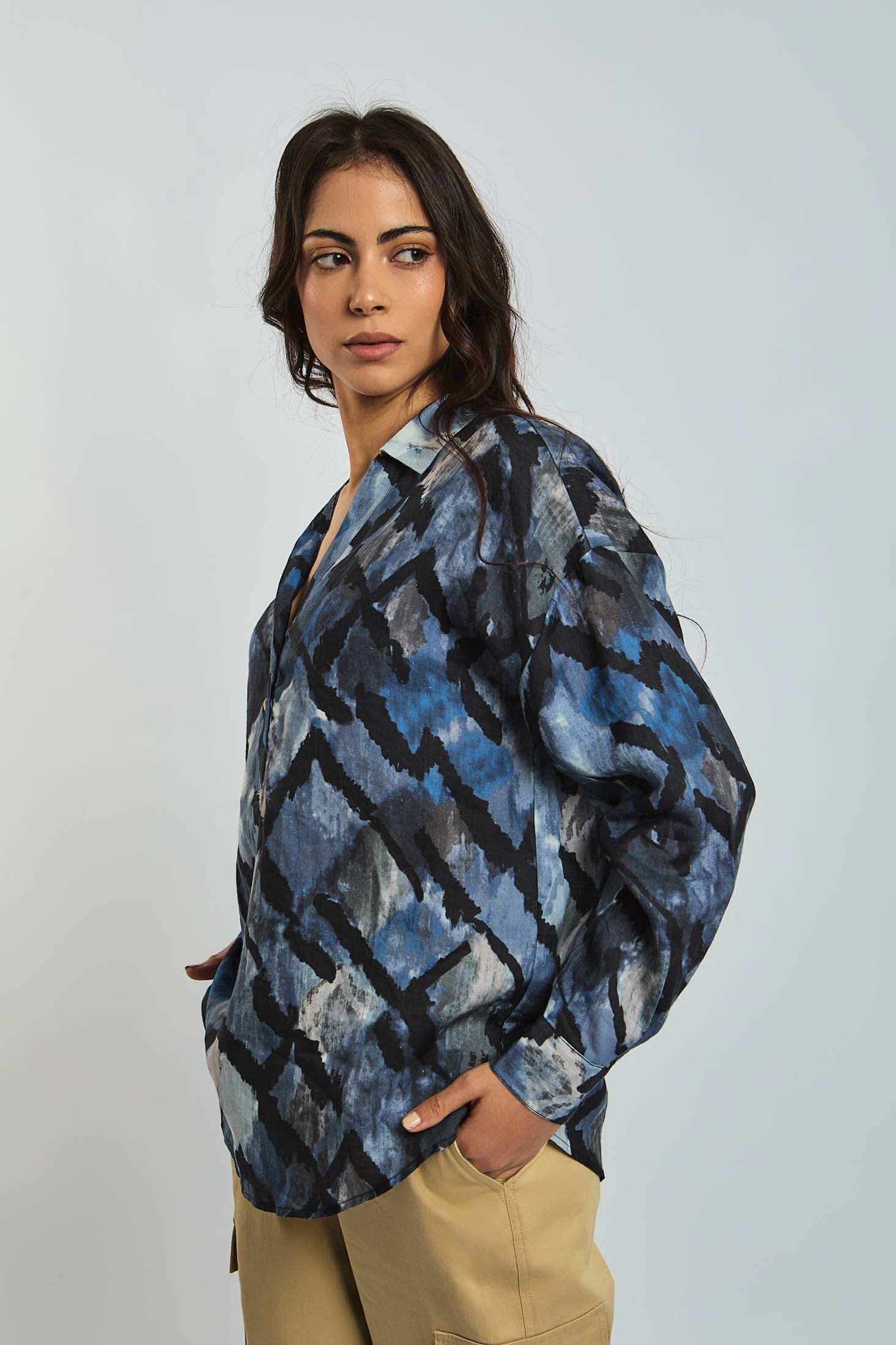 Women Regular Fit Blouse - Multicolorcolor